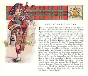 Imagen del vendedor de The Royal Tartan a la venta por Antiqua Print Gallery