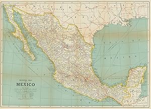 General map of Mexico