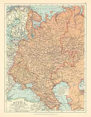 European Russia, Union of Socialist Soviet Republics