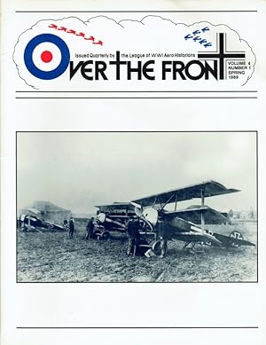 Seller image for OVER THE FRONT: VOLUME 4. NUMBER 1. SPRING 1989 for sale by Paul Meekins Military & History Books