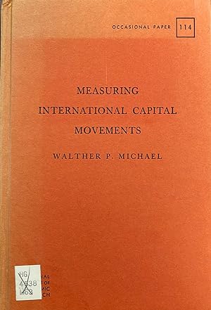 Measuring International Capital Movements (Occasional Paper 114)
