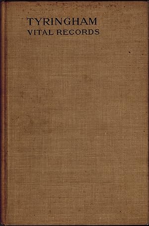 Image du vendeur pour Vital Records of Tyringham Massachusetts to the Year 1850 mis en vente par UHR Books