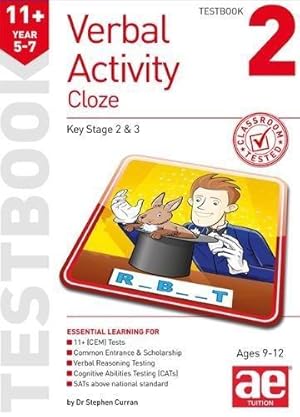 Seller image for 11+ Verbal Activity Year 5-7 Cloze Testbook 2 for sale by WeBuyBooks