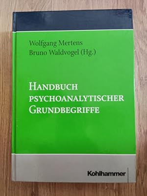 Bild des Verkufers fr Handbuch psychoanalytischer Grundbegriffe zum Verkauf von Antiquariat an der Uni Muenchen