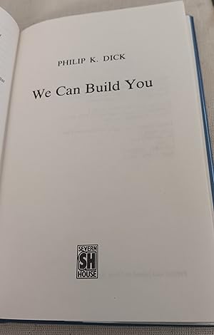 Imagen del vendedor de We Can Build You a la venta por Fantastic Book Discoveries