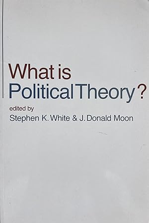 Bild des Verkufers fr What is Political Theory? zum Verkauf von Object Relations, IOBA