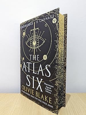 The Atlas Six (Signed First Edition with sprayed edges)