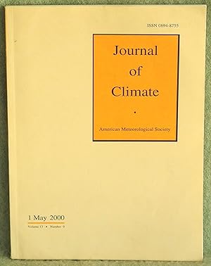 Imagen del vendedor de Journal of Climate 1 May 2000 Volume 13 Number 9 a la venta por Argyl Houser, Bookseller