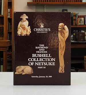The Raymond and Frances Bushell Collection of Netsuke Part III