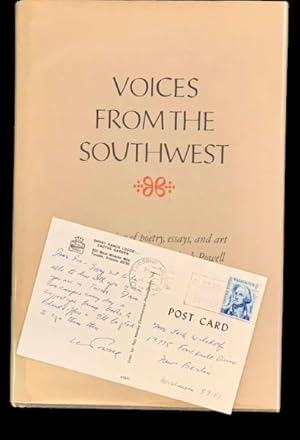 Seller image for Voices from the Southwest: A Gathering of Poetry, Essays, and Art in Honor of Lawrence Clark Powell for sale by Peruse the Stacks