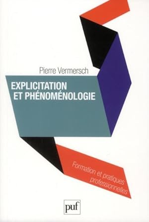 explicitation et phénoménologie