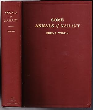 Some Annals of Nahant, Massachusetts