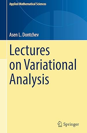 Seller image for Lectures on Set-valued and Variational Analysis for sale by moluna