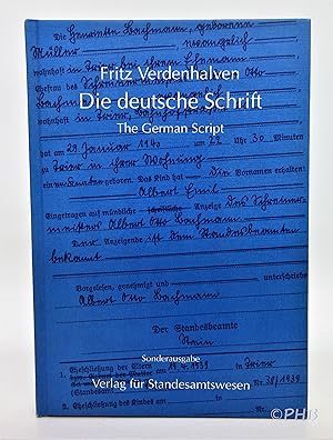 Die Deutsche Schrift: ein Ubungsbuch - The German Script