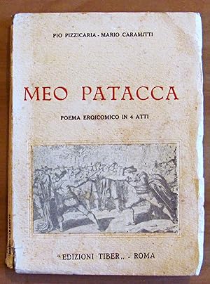 Immagine del venditore per MEO PATACCA - Poema eroicomico in 4 atti venduto da L'Angolo del Collezionista di B. Pileri