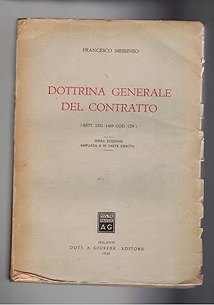 Seller image for Dottrina generale dello stato. (art. 1321-1469) cod civ.). Terza ediz. for sale by Libreria Gull