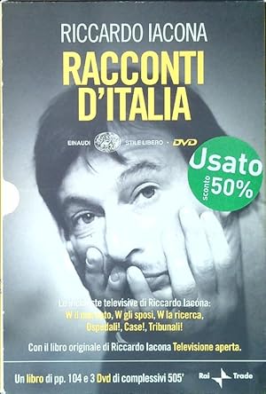 Bild des Verkufers fr Racconti d'Italia. 3 DVD. Con libro zum Verkauf von Librodifaccia