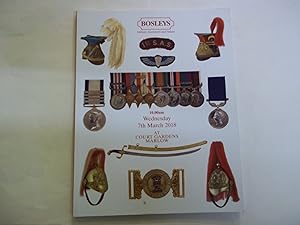 Bosleys Military Auctioneers sale Wwednesday 7th March 2018.