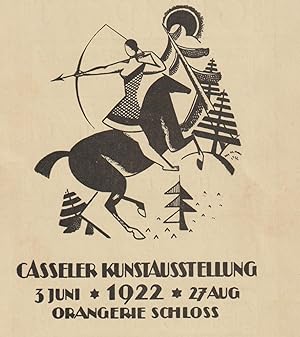 - Casseler Kunstausstellung 1922 im Orangerieschlosz in der Karlsaue vom 3. Juni bis 27. August.