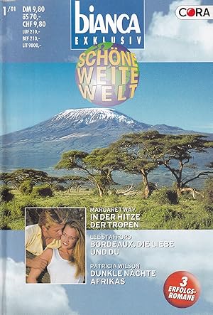 Bild des Verkufers fr 3 Romane - bianca / Schne Weite Welt 1/01 Band 85 zum Verkauf von Buchhandlung & Antiquariat Rother