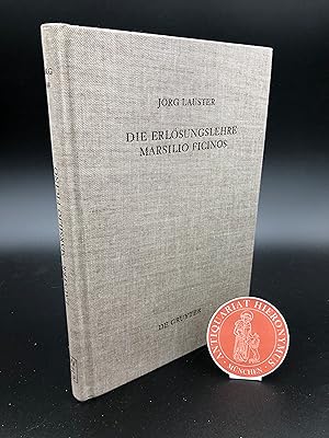 Seller image for Die Erlsungslehre Marsilio Ficinos. Theologiegeschichtliche Aspekte des Renaissanceplatonismus. for sale by Antiquariat Hieronymus