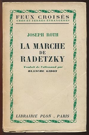 Immagine del venditore per La Marche de Radetzky venduto da LibrairieLaLettre2