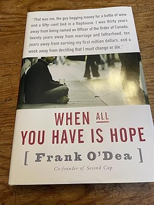 Seller image for When All You Have Is Hope for sale by Heroes Bookshop