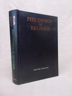 Seller image for PHILOSOPHY OF RELIGION. A BOOK OF READINGS. SECOND EDITION for sale by Gage Postal Books