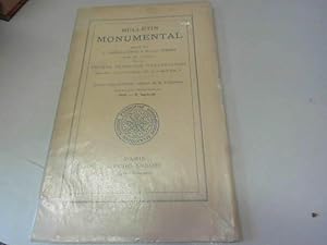 Bild des Verkufers fr BULLETIN MONUMENTAL 93eme VOLUME 1934 zum Verkauf von JLG_livres anciens et modernes