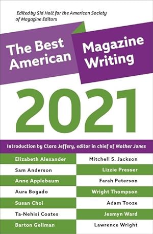 Bild des Verkufers fr The Best American Magazine Writing 2021 zum Verkauf von moluna