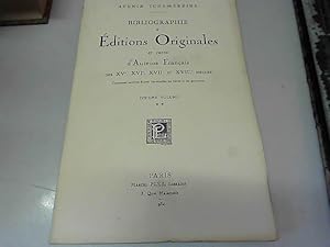 Imagen del vendedor de BIBLIOGRAPHIE D'EDITIONS ORIGINALES (Vol. 10 T2) a la venta por JLG_livres anciens et modernes