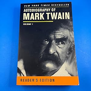 Seller image for Autobiography of Mark Twain: Volume 1 for sale by Sparrow's Bookshop, IOBA