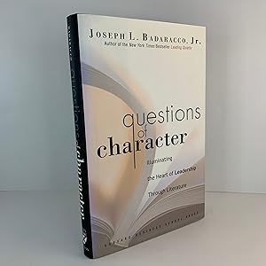 Imagen del vendedor de Questions of Character a la venta por Sparrow's Bookshop, IOBA
