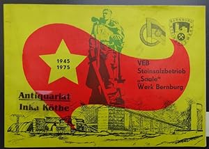 Steinsalzbetrieb "Saale" Werk Bernburg - 1945 - 1975 - herausgegeben von SED-BPO VEB Kali- und St...