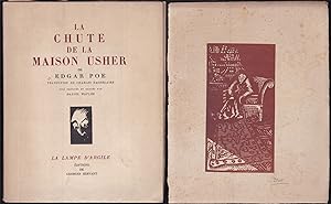 La chute de la maison Usher. Traduction de Charles Baudelaire. Bois dessinés et gravés par Daniel...