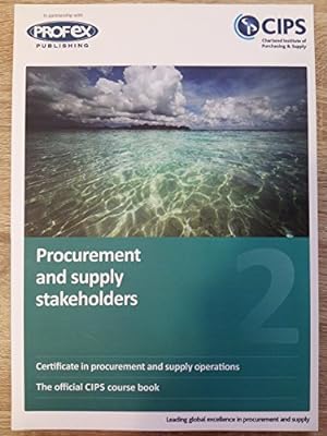 Seller image for Procurement and Supply Stakeholders for sale by WeBuyBooks