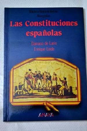 Bild des Verkufers fr Las constituciones espanolas/ The Spanish constitution zum Verkauf von WeBuyBooks