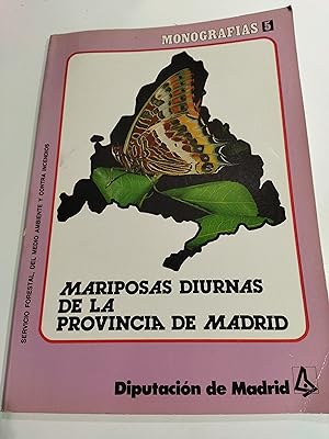 Immagine del venditore per MARIPOSAS DIURNAS DE LA PROVINCIA DE MADRID venduto da LIBRERA COCHERAS-COLISEO