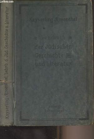 Seller image for Lehrbuch der jdischen Geschichte und Literatur for sale by Le-Livre