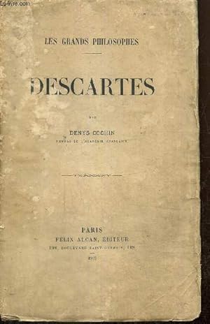 Bild des Verkufers fr Descartes zum Verkauf von Le-Livre