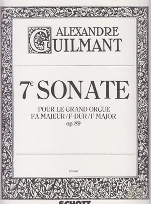 Organ Sonata No.7 in F major, Op.89