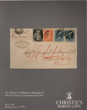 Seller image for The Robert A. Paliafito Collection of 1861-68 Thirty-Cent Issues on Cover for sale by Biblio Pursuit