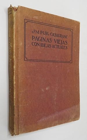 Seller image for Paginas Viejas Con Ideas Actuales for sale by Librera Urbe