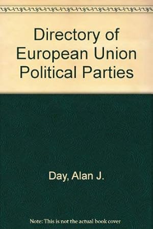Bild des Verkufers fr Directory of European Union Political Parties zum Verkauf von WeBuyBooks