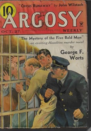 Seller image for ARGOSY Weekly: October, Oct. 27, 1934 ("East River"; "Scourge of the Rio Grande") for sale by Books from the Crypt