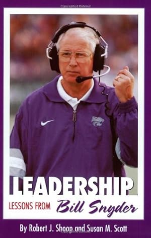 Imagen del vendedor de Leadership Lessons from Bill Snyder a la venta por Lake Country Books and More