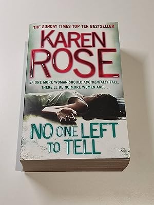 Seller image for No One Left To Tell (The Baltimore Series Book 2) for sale by BcherBirne