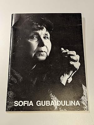 Bild des Verkufers fr Sofia Gubaidulina Catalogue - Werkverzeichnis zum Verkauf von BcherBirne
