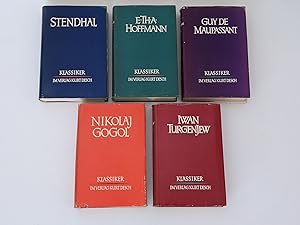 Klassiker im Verlag Kurt Desch: Werke von Nikolaj Gogol, E.Th.A Hoffmann, Stendhal, Guy de Maupas...