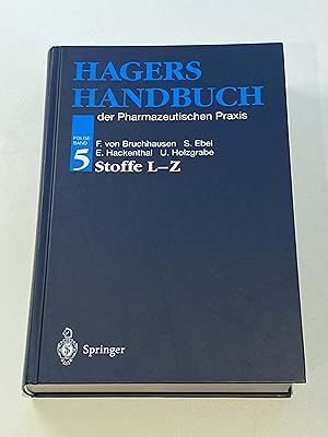 Seller image for Hagers Handbuch der pharmazeutischen Praxis - Folgeband 5 - Stoffe L-Z for sale by BcherBirne